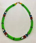 Naruki Maasai Collar Necklace - Now Chase the Sun